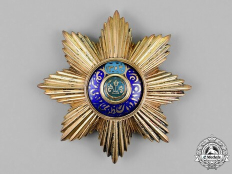 Order of Noble Bukhara, I Class, III Grade (version 3) Obverse