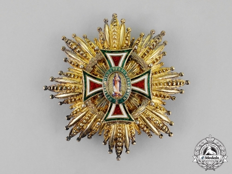 Grand Cross Breast Star (Silver gilt) Obverse