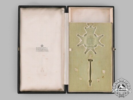 The Most Honourable Order of the Bath, Type II, Military Division, Grand Cross Case of Issue