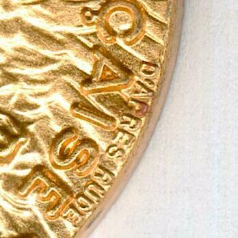 Gold Medal (stamped "D'APRES RUDE") Obverse