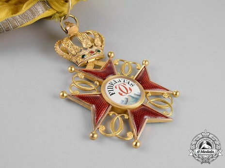House Order of Fidelity, Grand Cross (1803-1918) Obverse