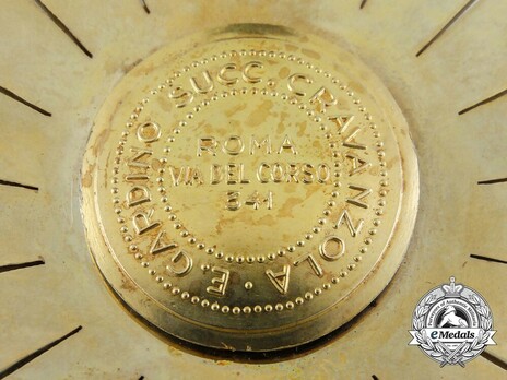 Grand Cross Breast Star (by E. Gardino) Reverse