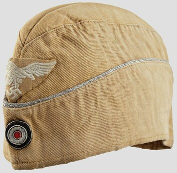 Afrikakorps Luftwaffe Officer Ranks Field Cap Profile