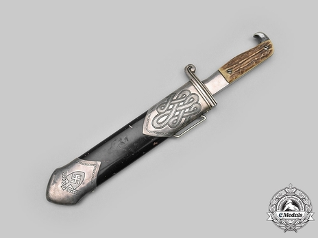 RAD Hewer M34 by C. Eickhorn Obverse in Scabard
