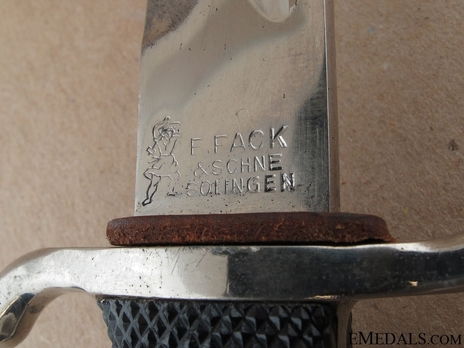 Firefighters Enlisted Ranks Sawtooth Bayonet Maker Mark