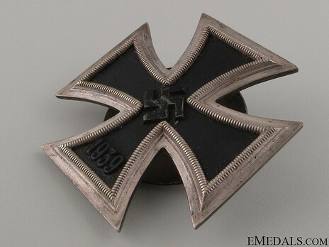Iron Cross I Class, by Steinhauer & Lück (L/16, screwback) Obverse