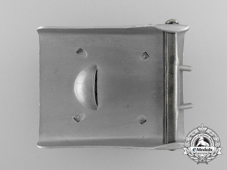 Firefighters Fire Protection Police Enlisted Ranks Belt Buckle Reverse