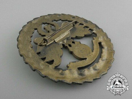 Tyrolean Marksmanship Gau Master Shooting Badge, Type IV (large version) Reverse