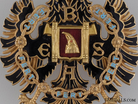 Order of Fidelity, Type II, Officer's Cross Obverse Detail