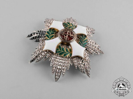 Military Order of Savoy, Type II, Grand Cross Breast Star Obverse