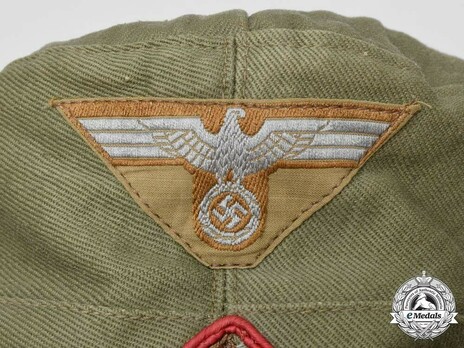 Afrikakorps Heer Staff NCO/EM's Visored Field Cap with Soutache Eagle Detail
