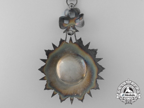 Order of Glory, Type I, Commander (1843) Reverse