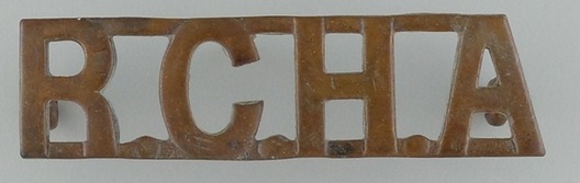 Horse Artillery General Service Other Ranks Shoulder Title Obverse