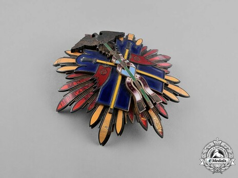 Order of the Golden Kite, I Class Breast Star Obverse