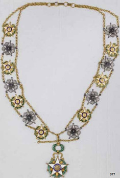 National Order of Merit, Type III, Collar