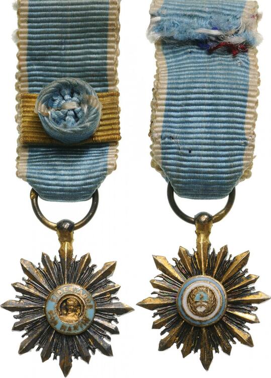 Order+of+the+liberador+san+martin%2c+miniature+grand+cross+obverse+and+reverse