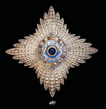 Order of the Double Dragon, Type I, III Class, III Grade Breast Star