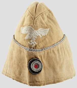 Afrikakorps Luftwaffe Officer Ranks Field Cap Obverse