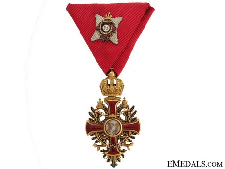Order of Franz Joseph, Type I, Commander Cross Miniature 