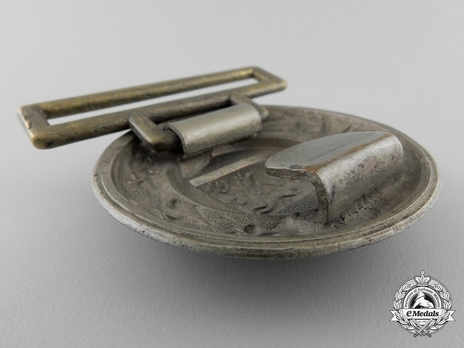 Firefighters Regional Officer Belt Buckle (Thuringia version) Reverse