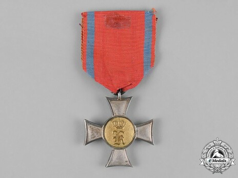 Reserve Long Service Decoration, Type I, I Class Cross Obverse
