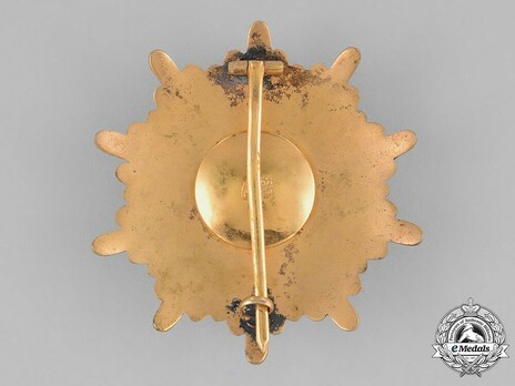 Order of the Somali Star, Grand Cross Breast Star Reverse
