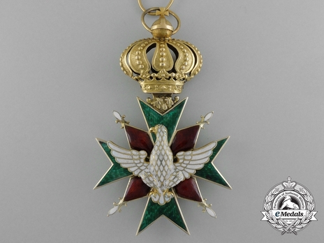 Order of the White Falcon, Type II, Civil Division, Commander Obverse