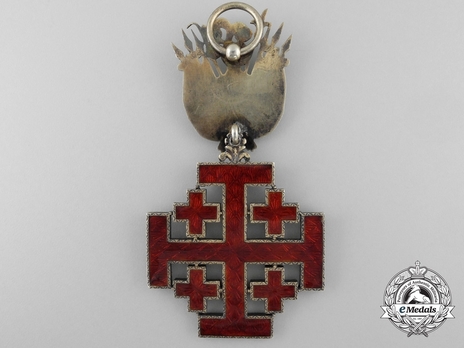 Equestrian Order of Merit of the Holy Sepulcher of Jerusalem (Type II) Grand Cross (for Men, 1907-Present) Reverse