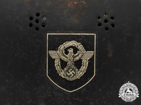 Firefighters Steel Helmet Eagle Detail