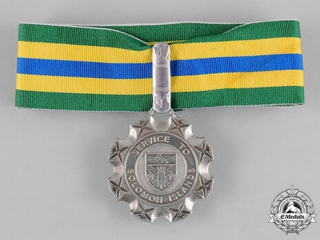 Order of Service to the Solomon Islands Obverse