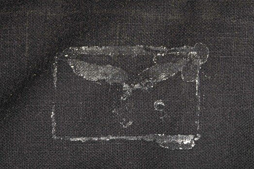 German Police NCO/EM's Field Cap (1st pattern) Stamp Detail