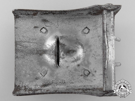 Firefighters Regional Enlisted Ranks Belt Buckle (Schleswig-Holstein version) Reverse