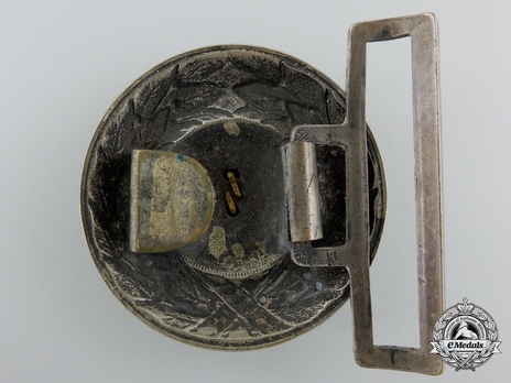 Firefighters Traditional Officer Belt Buckle Reverse