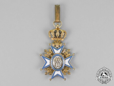 Order of Saint Sava, Type II, II Class Reverse