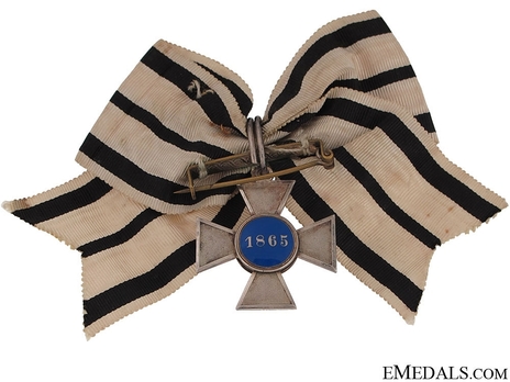 Order of Louise, Type II, II Division II Class Cross Reverse (by Wagner) Reverse