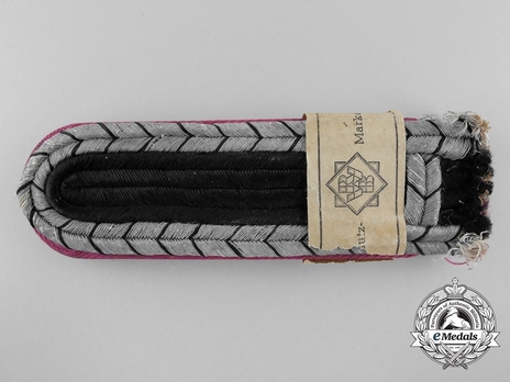 Firefighters Oberwachtmeister 2nd Pattern Shoulder Boards (professional version) Obverse