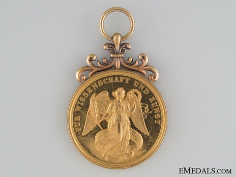 Ludwig Medal for Arts and Sciences, Gold Medal for Arts and Sciences Reverse