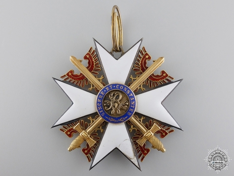 Order of the Red Eagle, Type V, Military Division, Grand Cross (in gold) Obverse