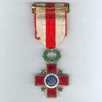 Order of the Red Cross, Type I, Officer Reverse