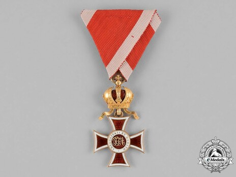 Order of Leopold, Type III, Civil Division, Knights Cross (with War Decoration) Obverse