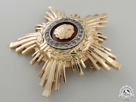 Order of the Star of Romania, II Class Decoration (version 2) Obverse
