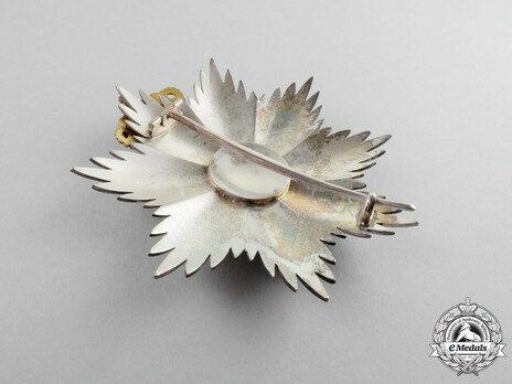 Royal Order of George I, Civil Division, Grand Cross Breast Star Reverse