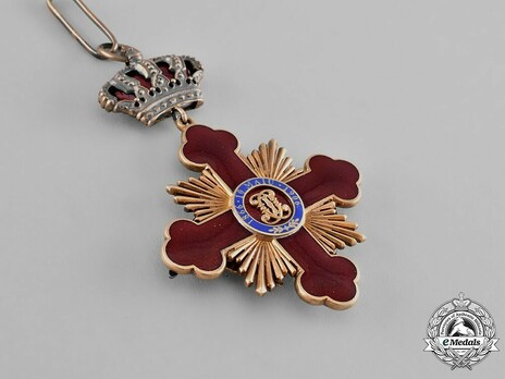 Order of Carol I, Commander's Cross Reverse