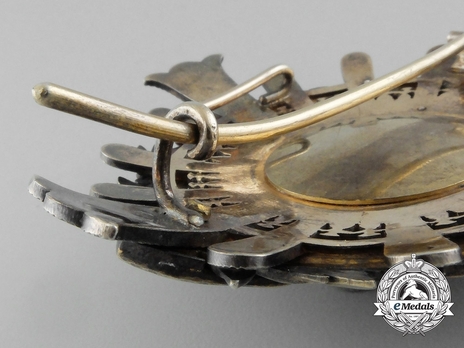 Grand Cross Breast Star (Silver) Reverse