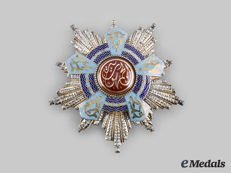 Order of the Republic, Type I, Grand Officer Breast Star 