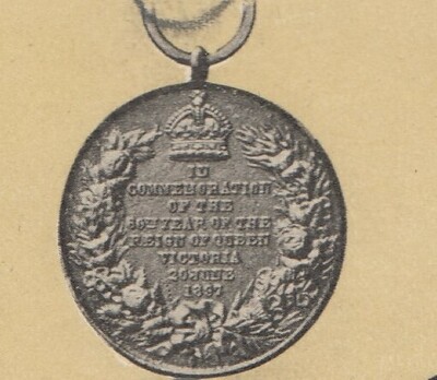 Queen Victoria Jubilee Medal 1897, in Gold