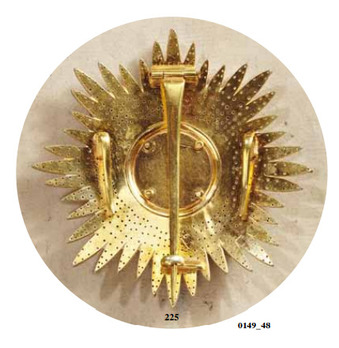 Order of Leopold, Type I, Civil Division, Grand Cross Breast Star