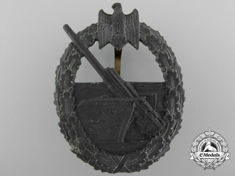 Coastal Artillery War Badge, by Förster & Barth Obverse