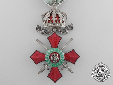 Order of Military Merit, V Class (with bravery ribbon 1912-1944)