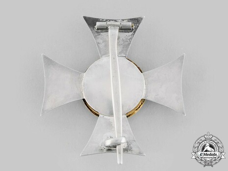 Order of Philip the Magnanimous, Type II, Honour Cross (in silver) Reverse 